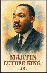 Martin Luther King Jr. Portrait Poster