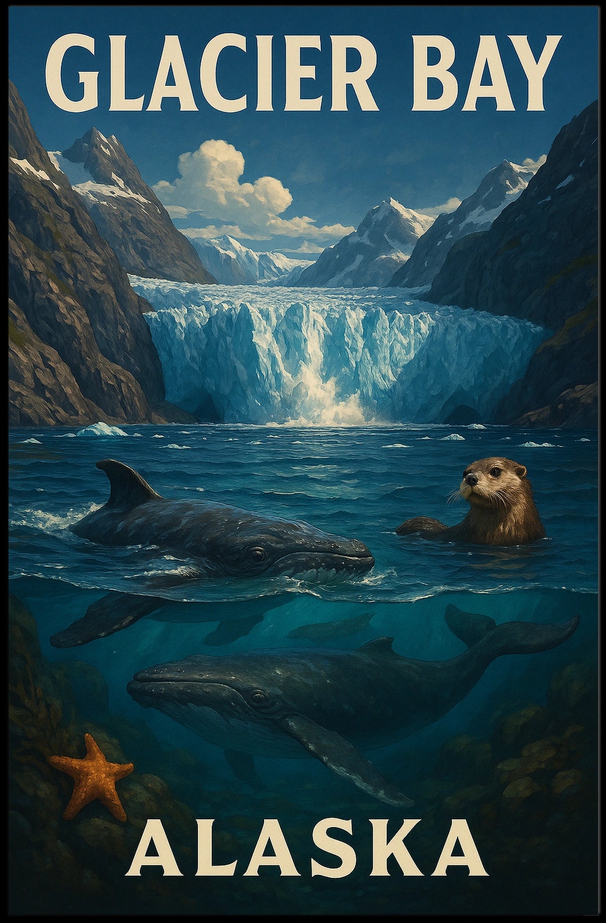 Glacier Bay, Alaska Poster