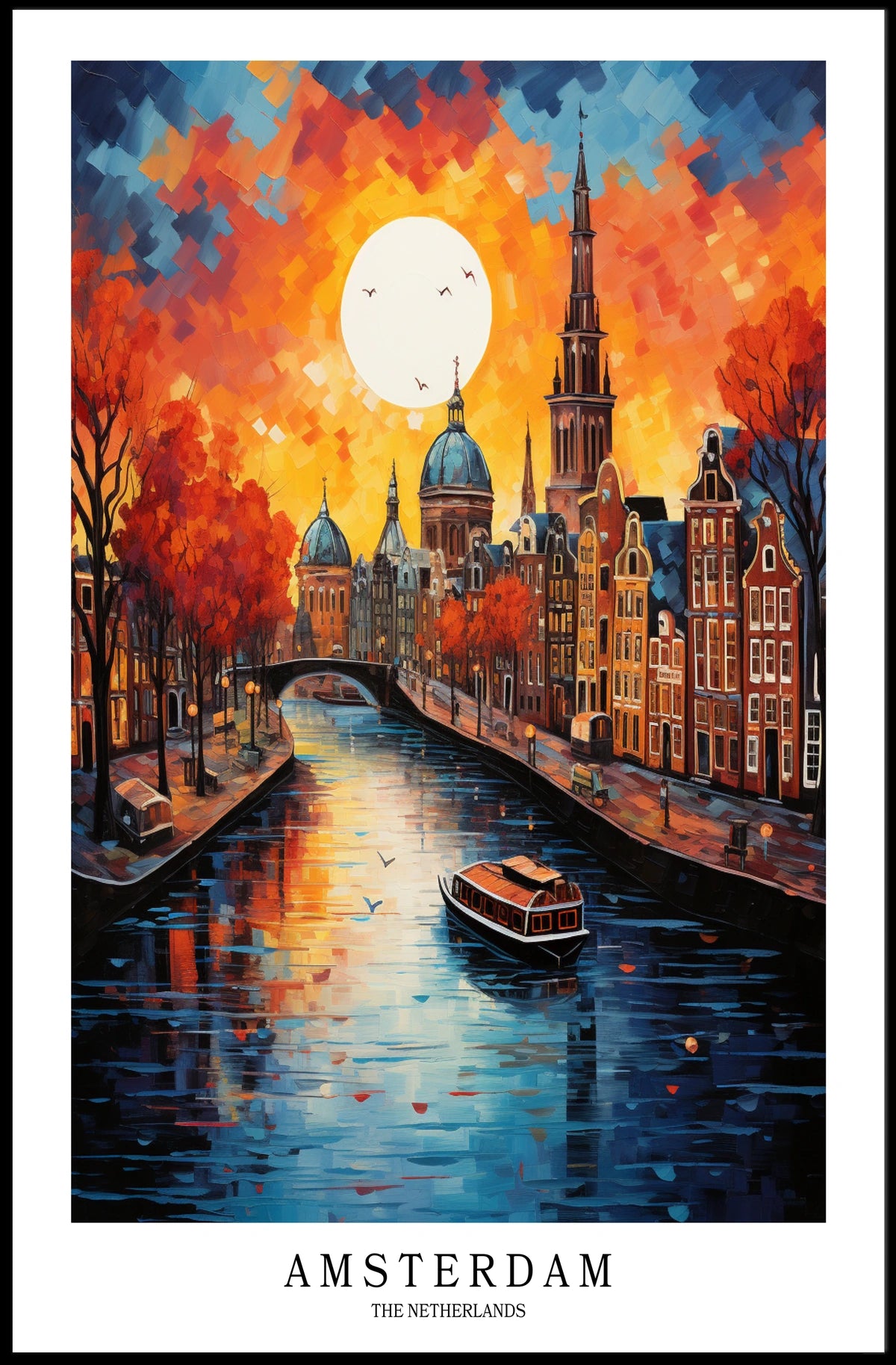 Amsterdam The Netherlands Poster