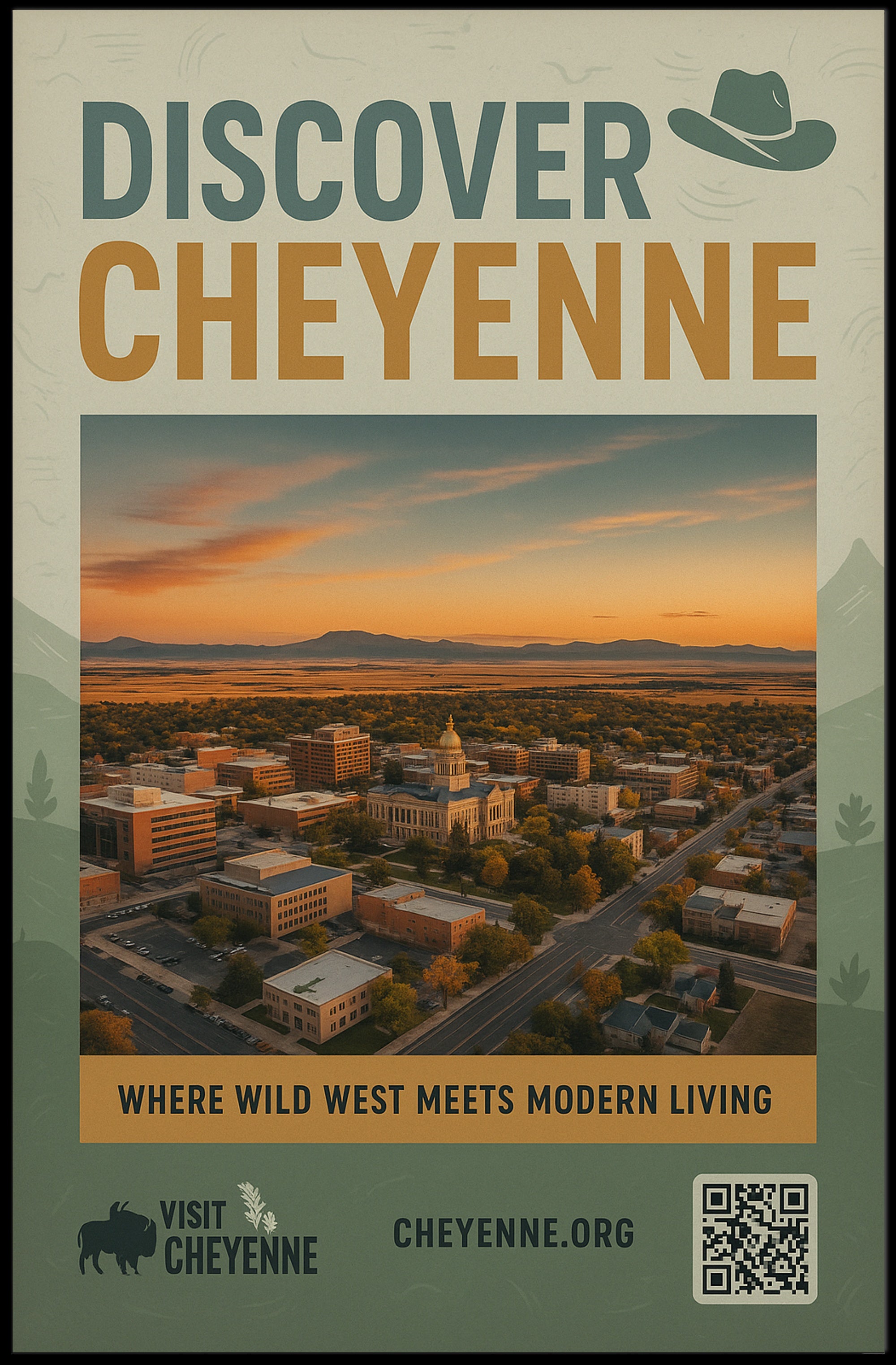 Discover Cheyenne Poster PosterGoat