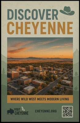 Discover Cheyenne Poster PosterGoat