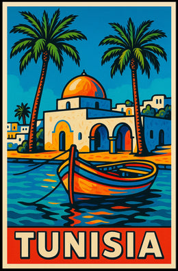 Vibrant Tunisia Poster