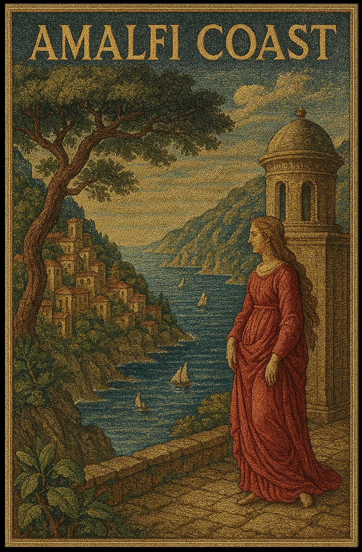 Amalfi Coast Poster