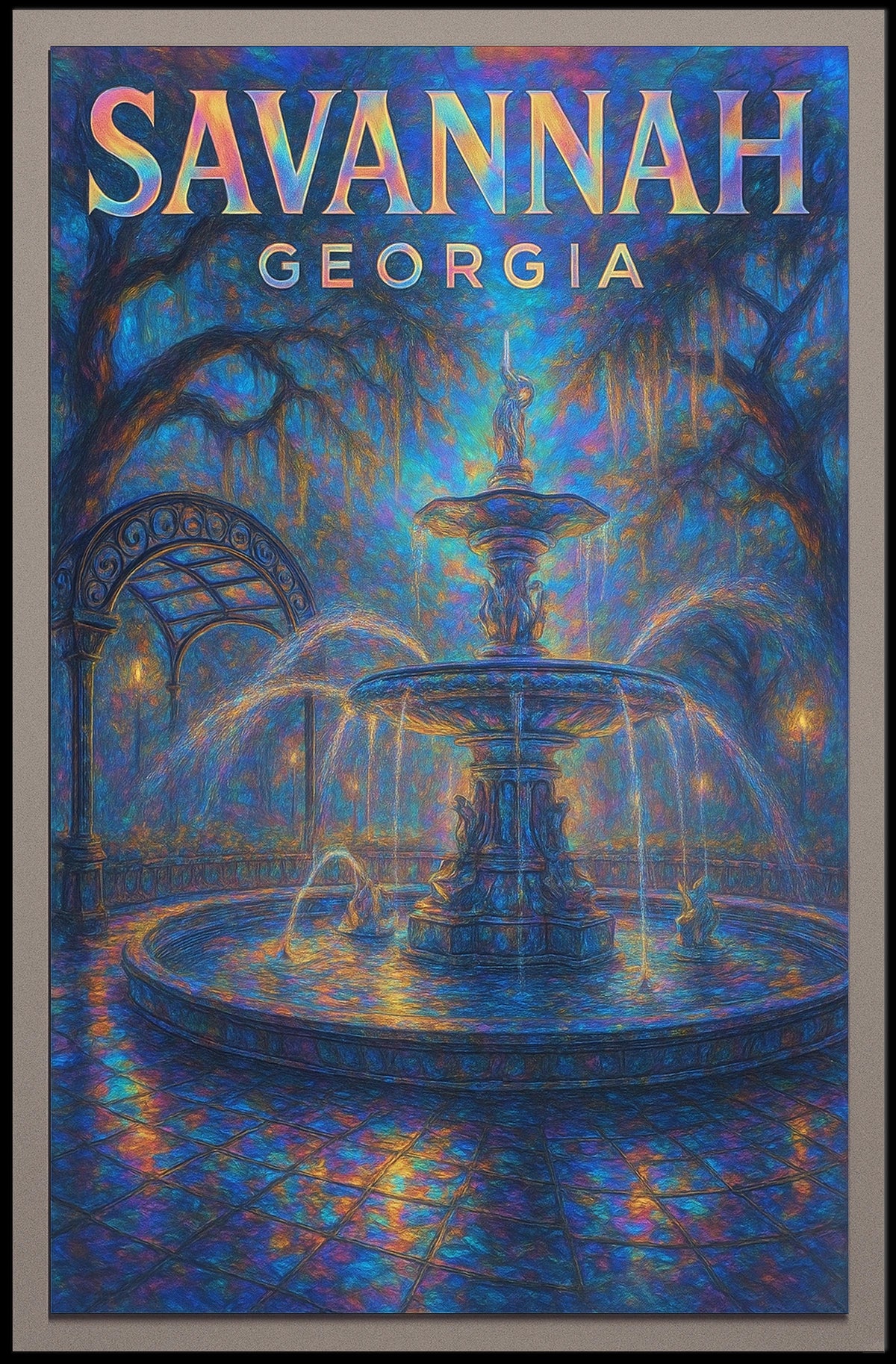 Savannah, Georgia Poster
