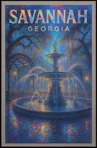 Savannah, Georgia Poster