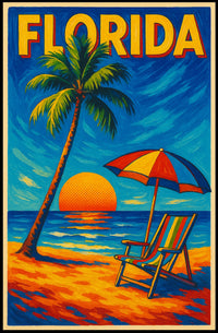 Florida Sunset Poster