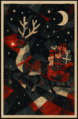 Starlit Christmas Journey Poster