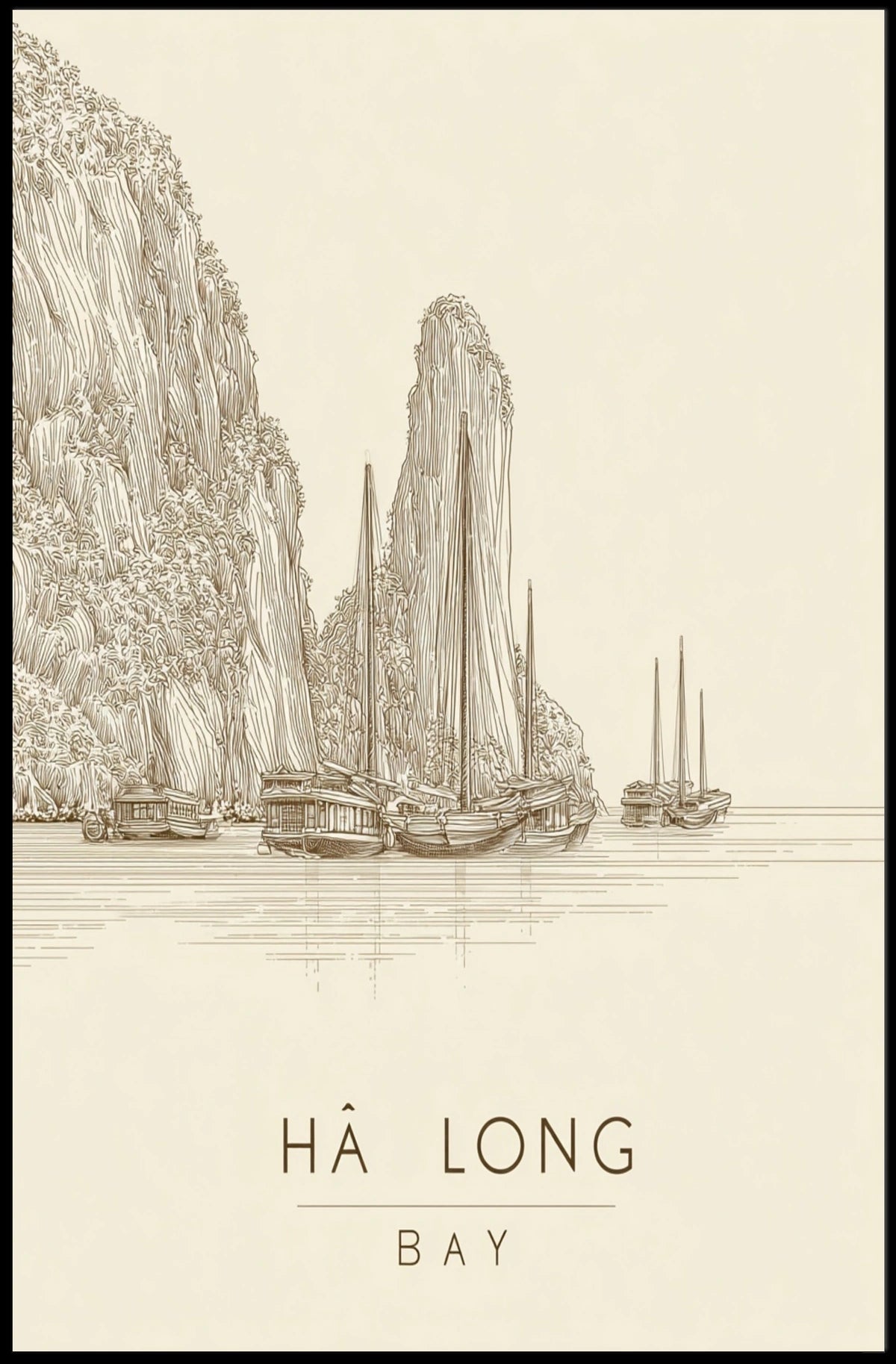 Ha Long Bay Poster