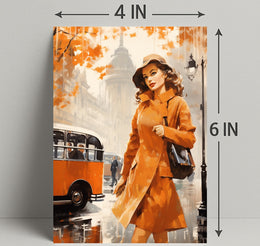 Autumn In The City Poster PosterGoat