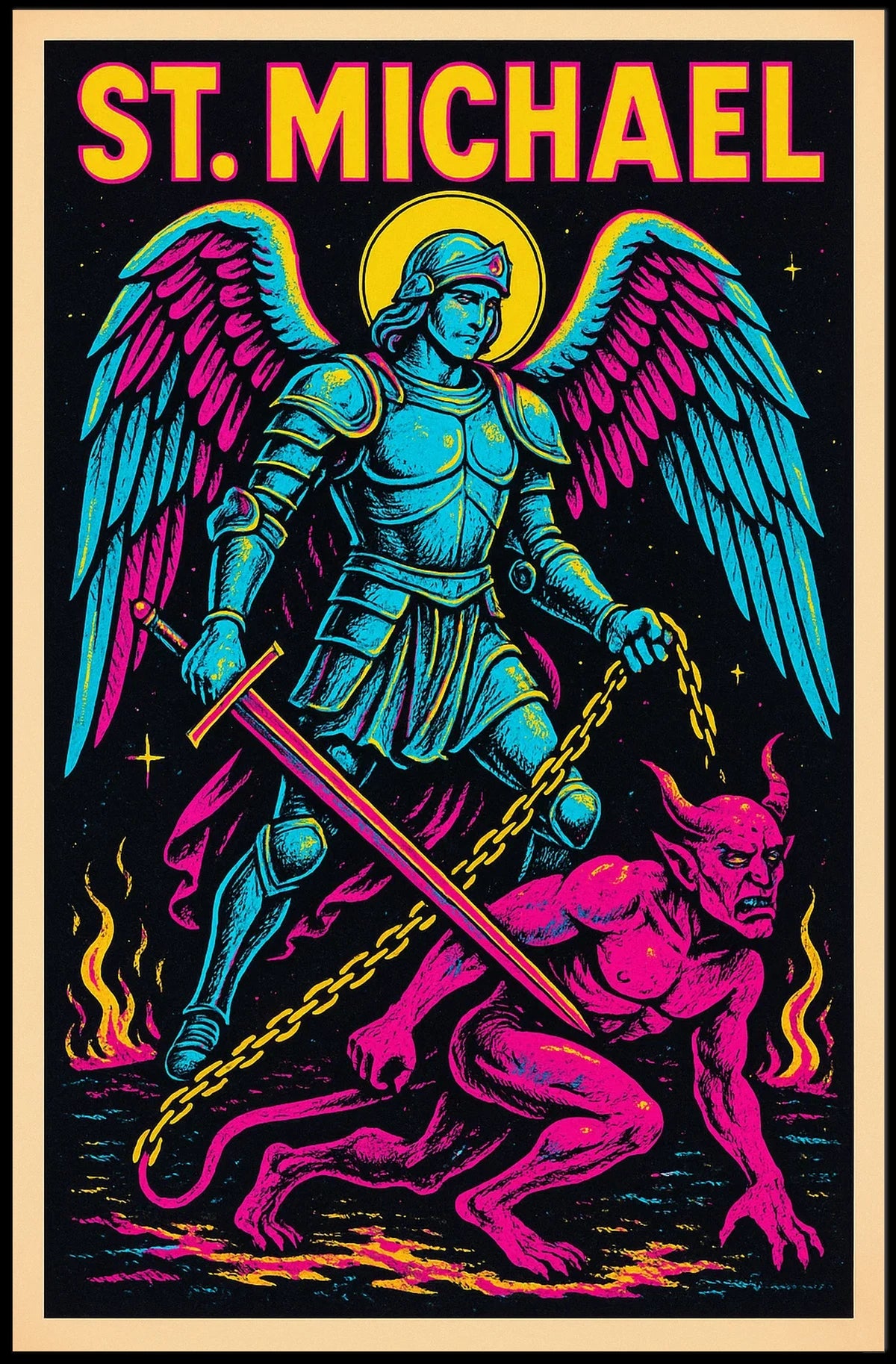 St. Michael The Archangel Poster