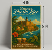 Discover Puerto Rico Wall Art Print PosterGoat