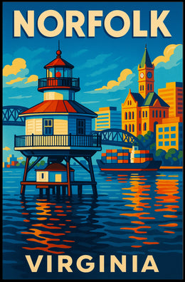 Norfolk, Virginia Poster