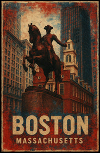 Boston Heritage Art Deco Collectors Poster