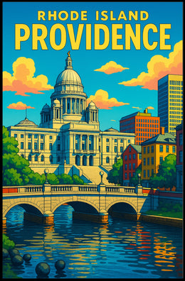 Rhode Island Providence Poster