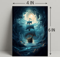 Voyage Through The Storm Poster PosterGoat