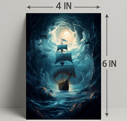 Voyage Through The Storm Poster PosterGoat