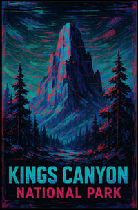 Kings Canyon National Park Poster