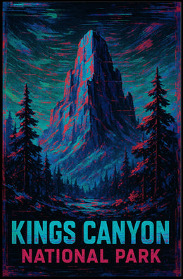 Kings Canyon National Park Poster