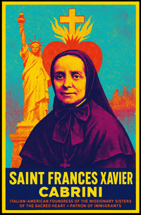 Saint Frances Xavier Cabrini Poster