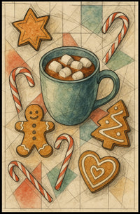 Cozy Holiday Treats Poster