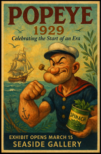 Popeye 1929 Art Poster POP-04