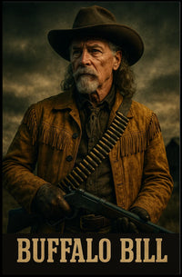 Buffalo Bill Classic Wild West Cultural Heritage Poster