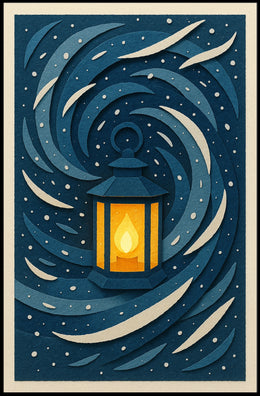 Guiding Light in the Storm Poster