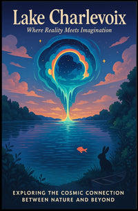Lake Charlevoix Where Reality Meets Poster
