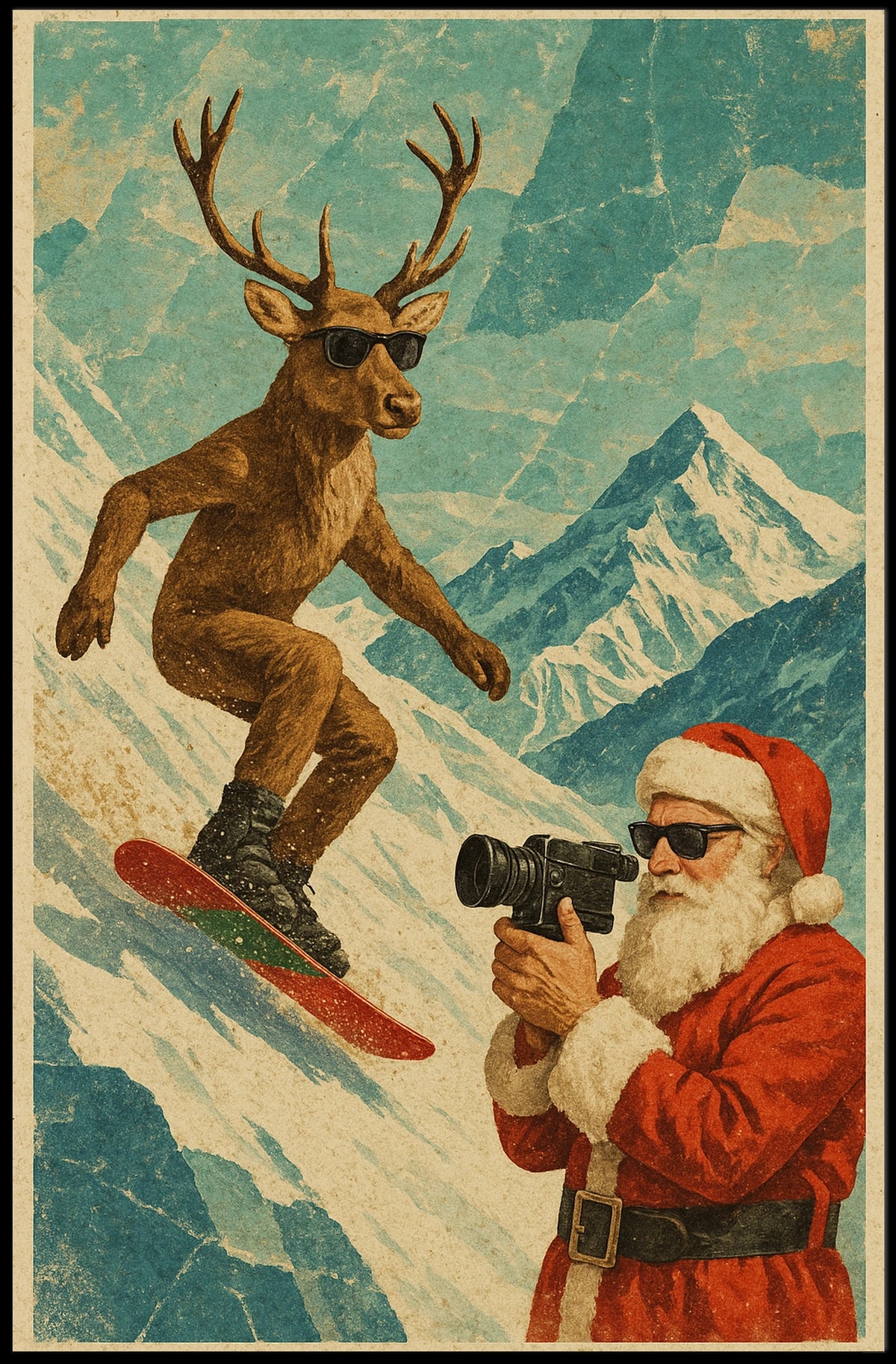 SantaS Extreme Adventure Poster