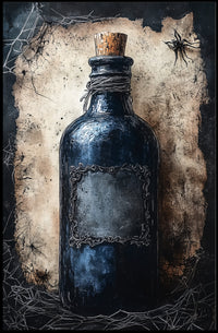 Mysterious Potion Bottle Poster