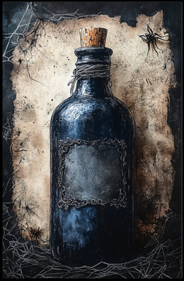 Mysterious Potion Bottle Poster