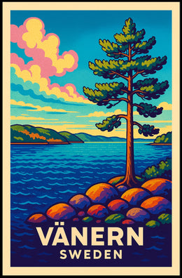 Vänern, Sweden Poster
