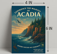 Experience the Majesty of Acadia Poster PosterGoat