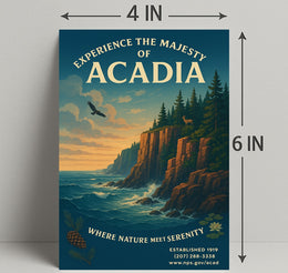 Experience the Majesty of Acadia Poster PosterGoat