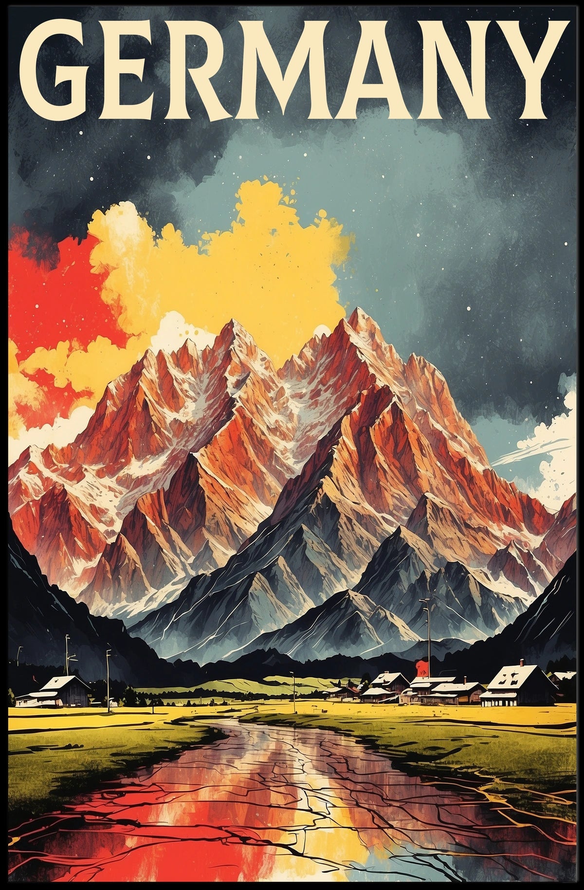 Majestic Germany Poster