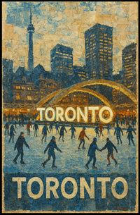 Toronto Winter Wonderland Poster