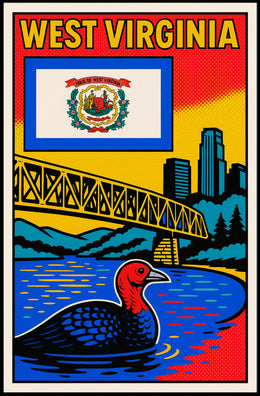 West Virginia Tribute Poster PosterGoat