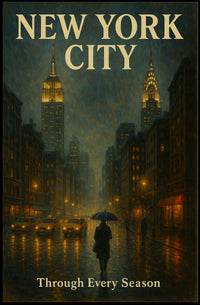 New York City Through Every Season Poster