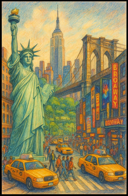 New York City Vibes Poster