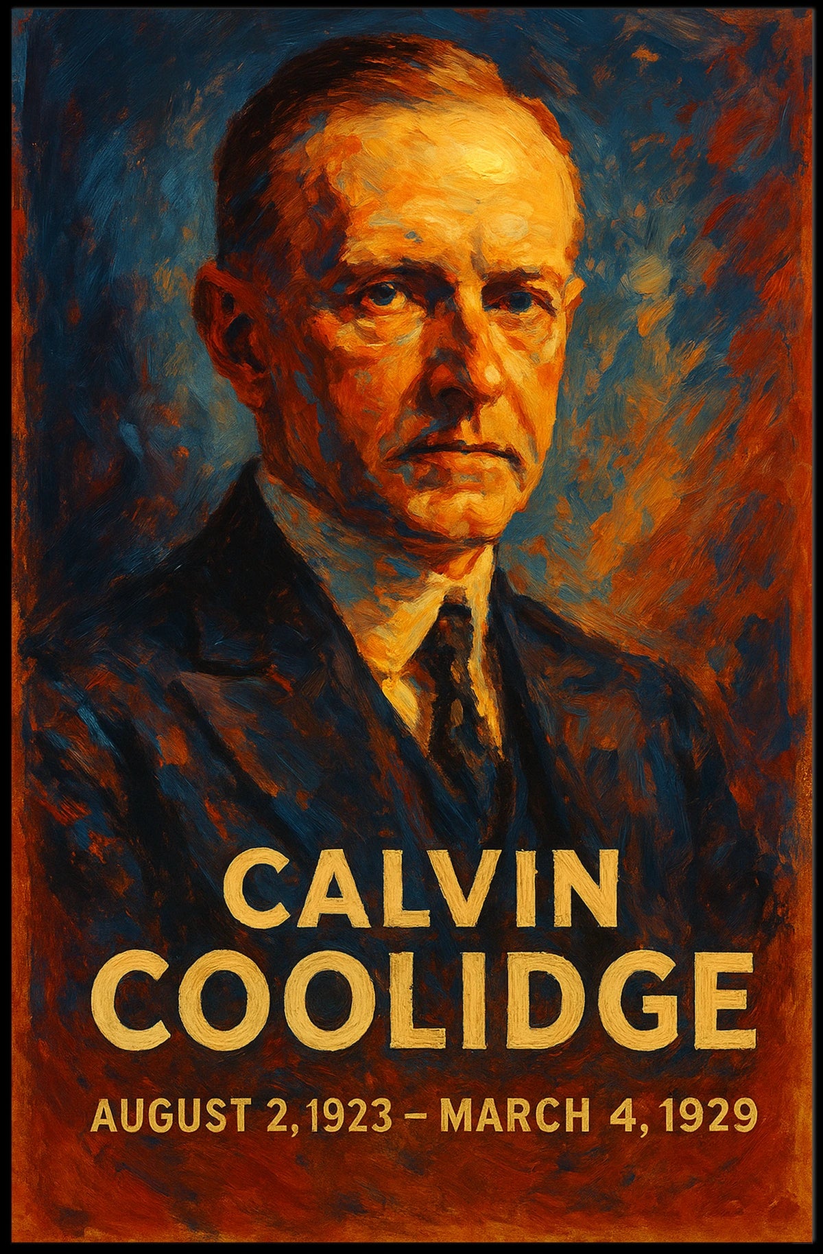 Calvin Coolidge Poster