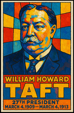 William Howard Taft 27Th President Poster