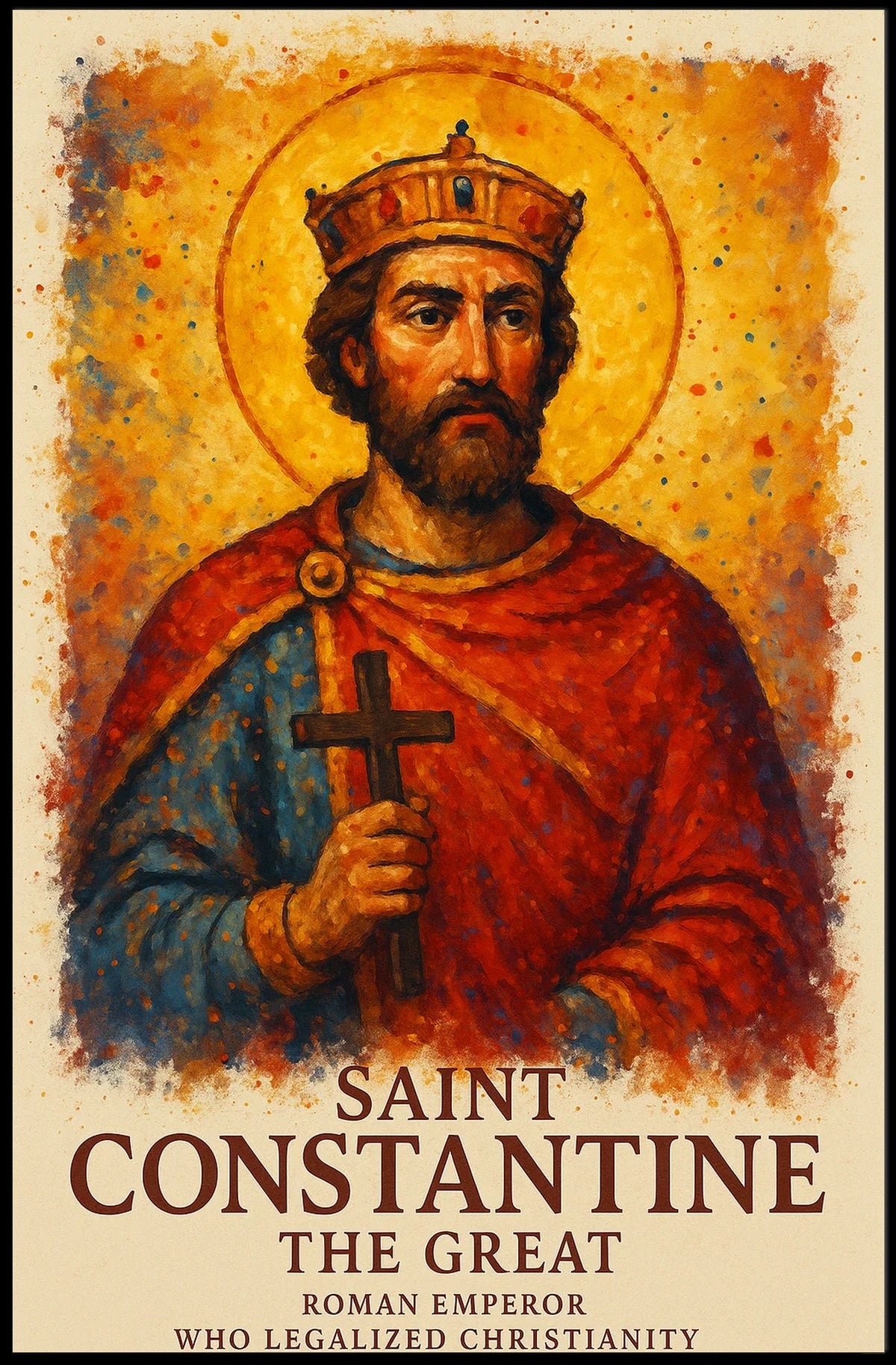 Constantine the Great Historical or Presidential Poster