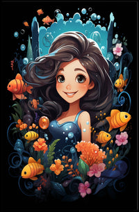 Ocean Dreams Underwater World Surrealism Home Decor Poster