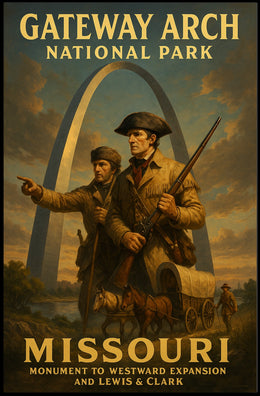 Gateway Arch National Park Monument To Poster