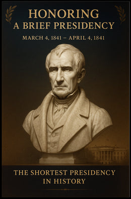 Honoring The Shortest Presidency Poster