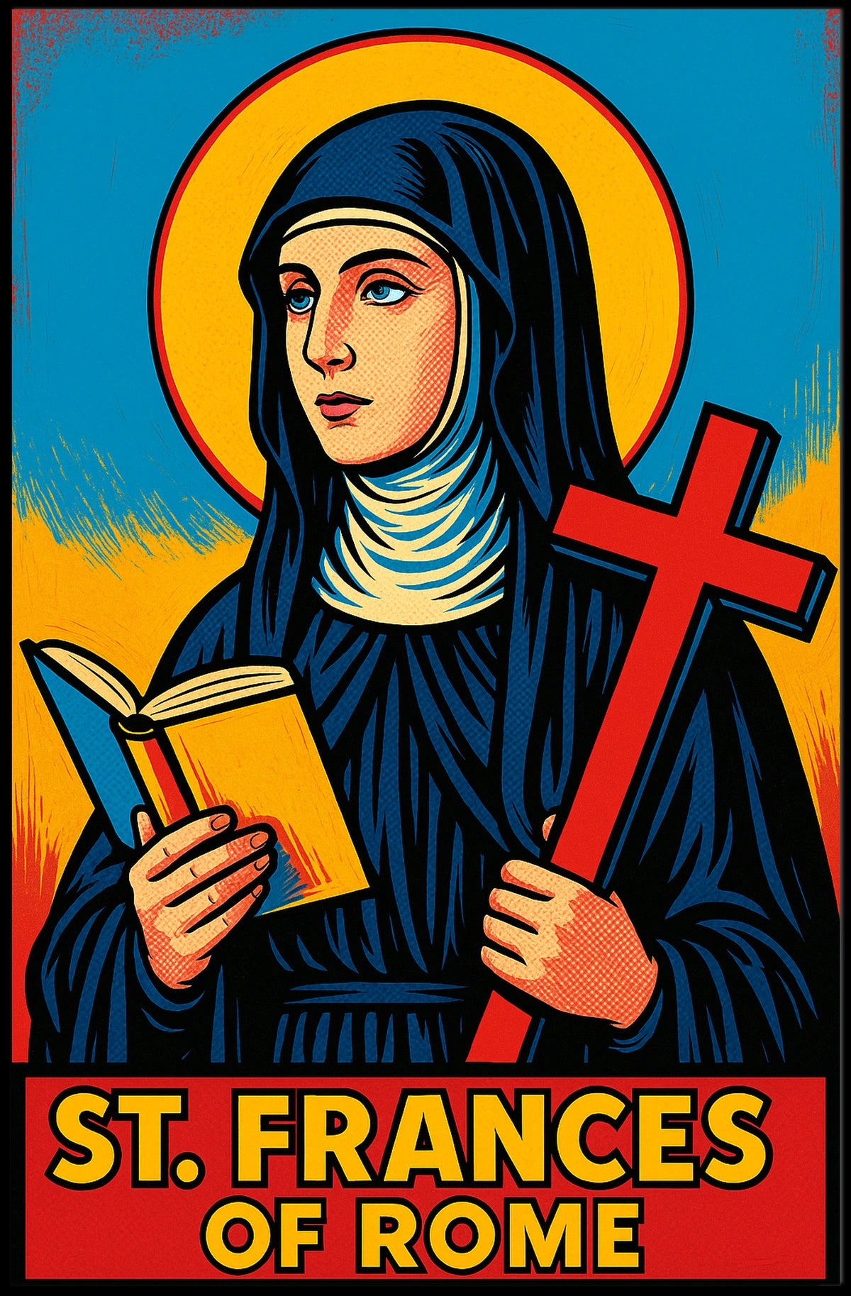 St. Frances of Rome Poster