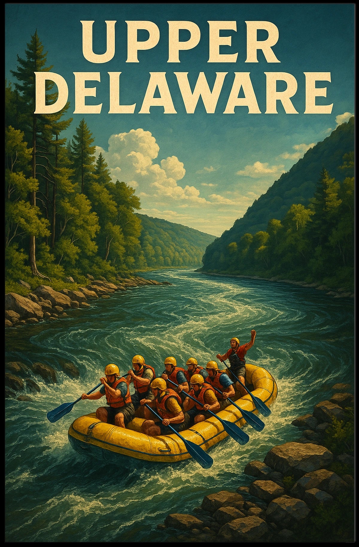 Upper Delaware Adventure Poster