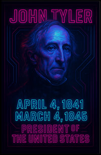 John Tyler 10Th President Poster