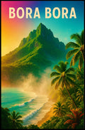 Bora Bora Paradise Poster