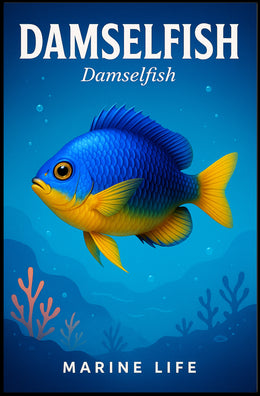 Damselfish Marine Life Poster PosterGoat